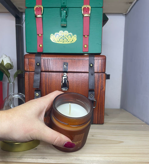 CANDELA VASO PICCOLO AMBER