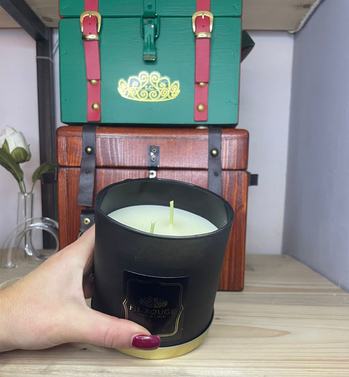 CANDELA VASO GRANDE 2 STOPPINI  RUST
